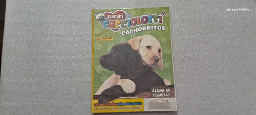 Álbum De Figuritas Amici Cucciolotti Cachorritos. Vacío 