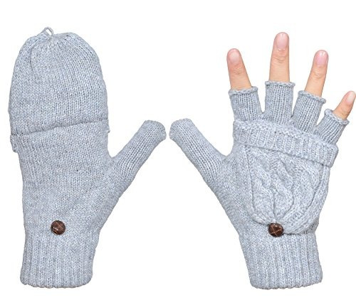 Guantes De Invierno Cálidos De Lana Para Mujer Beurlike Con