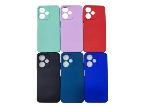 Forro Funda Goma Para Infinix Hot 30 + Vidrio Ceramico