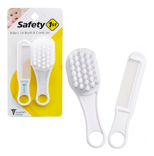 Set Cepillo Y Peine Para Bebés Brush & Comb Safety 