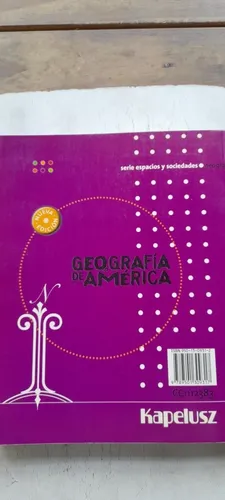 Geografia De America - Kapelusz (usado) Cd 203 1 (Usado)