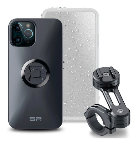 Kit Porta Celular Moto Sp Connect iPhone 12 Pro Max Enganche