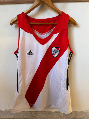 Camiseta River Plate Bbva Futbol Adidas Climacool Musculosa (Usado)