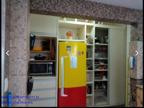 Imagem 18 de 20 de Excelente Casa Com Quatro Suítes A Venda Em Patamares Possui Espaço Gourmet Com Piscina E Churrasqueira, Tornando Os Ambientes Bastante Convidativos - Ca78mc