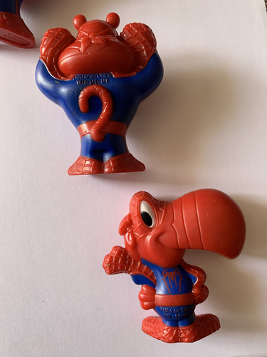 Colección 4 Figuras Completa Spiderman- Kelloggs Originales (Usado)