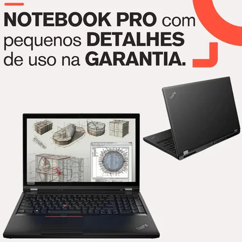 Notebook Lenovo Thinkpad P53 I7 16gb Ssd 512gb Rtx 3000