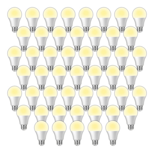 5w Foco Led Luz Cálida 3000k Ahorrador Gran Iluminación 50pz Blanco Cálido