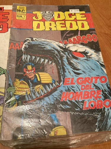 Lote Comic Numero 1 Y 3 Judge Dredd Ediciones Mc 1986