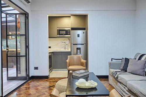 Departamento 2 Ambientes Reciclado Impecable Luminoso Apto Profesional En Recoleta