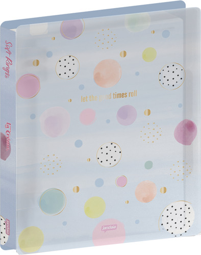 Caderno Soft Rings 140x200mm 40 Folhas La Creme - 1 Unidade