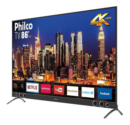Imagem 2 de 4 de Smart Tv Philco Ptv86p50snsg Led 4k 86