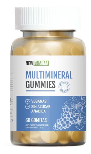 Multimineral - Gomitas 60 Unidades