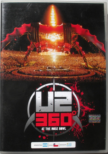 Dvd - U2 - 360 At The Rose Bowl - Booklet