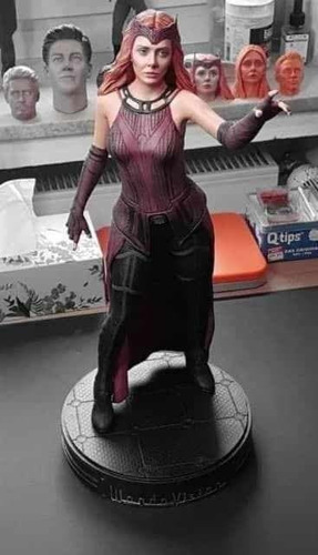 Archivo Stl Impresión 3d - Scarlet Witch Wanda Marvel Comics