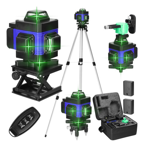 Herramienta Multifuncional 4d, 16 Líneas, Láser, 3°, Autoniv