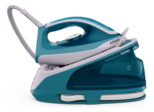 Ferro Com Estação De Vapor Express Force Ssef Azul