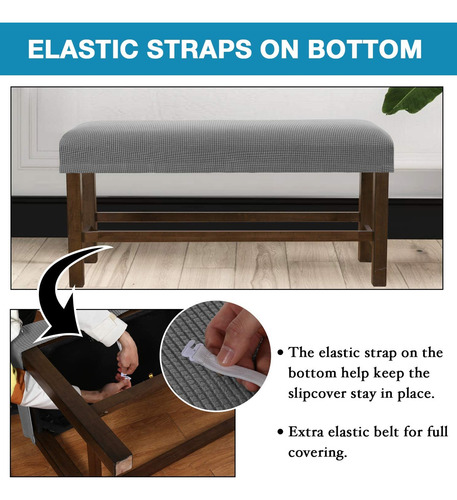 Fundas De Banco Elástica Protectora Extraíble Y Lavable