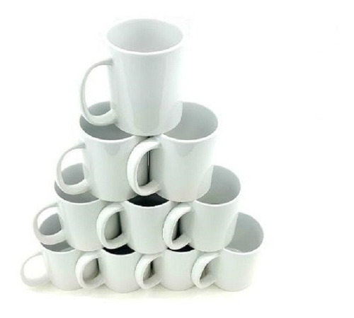Caja Mug Blanco X 36 Para Sublimación 11oz Calidad Aaa