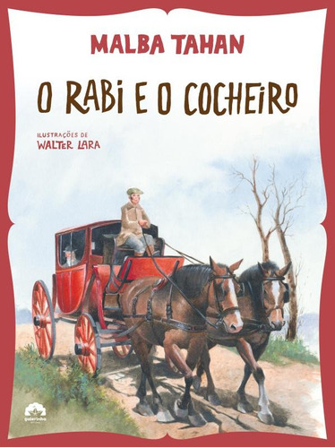 O rabi e o cocheiro, de Tahan, Malba. Editora Record Ltda., capa mole em português, 2013