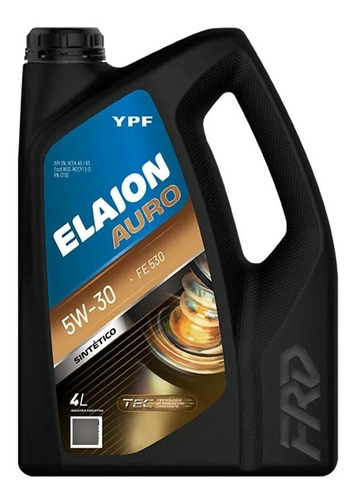 Aceite Elaion Auro Fe 530 Sintetico 5w30 4 Litros