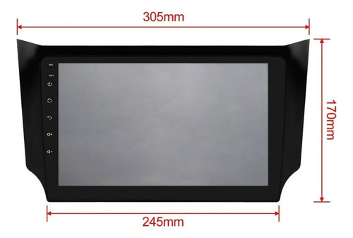 Android Nissan Sentra 2013-2019 Gps Wifi Apps Touch Carplay