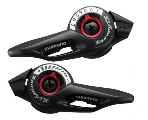 Manija Cambio Para Bicicleta Shimano Tourney Tz 500 Jgo 21 V
