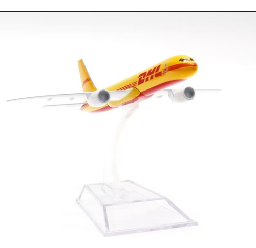 Miniatura Boeing 757 Dhl 16cm Metal - Escala 1:400 Aircraft