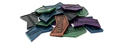 Citadel Black TG – Juego de 16 dados de aná preiu, con bolsa de