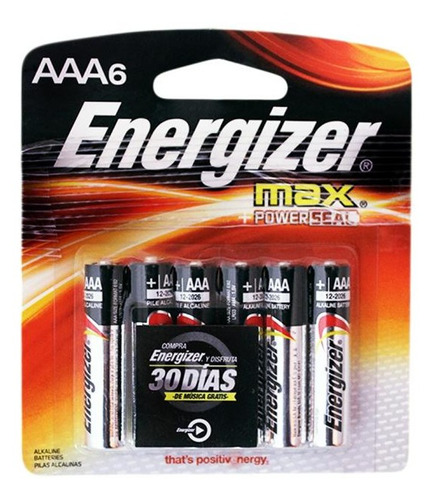 Energizer Max Aaa/6