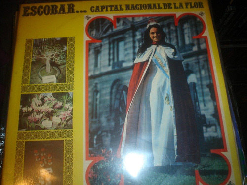 G.hidalgo, E.sanders - Vinilo Escobar... Capital De La Flor