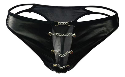 Lencería En V Para Hombre, Calzoncillos De Encaje Con Tanga,