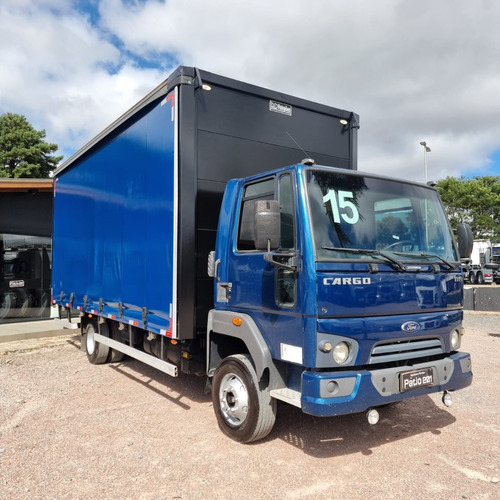 Caminhão Ford Cargo 1119 3/4 No Baú Sider 2015