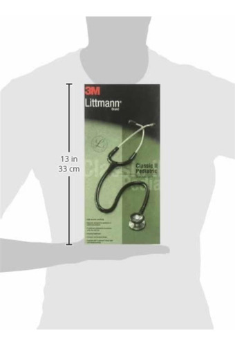 Imagen 4 de 4 de Estetoscopio Littmann Classic Ii Pediatrico 3 Años Garantia