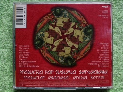 Eam Cd Cafe Tacuba Re 1994 Segundo Album D Estudio + Ingrata (Usado)