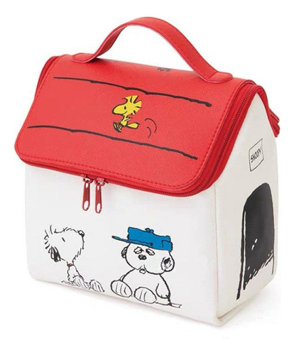 Bolsa De Almuerzo Snoopy Con Diseño De Casa De Dibujos Anima