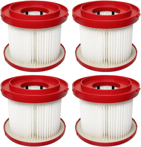 4 Pack 49-90-1900 Filtro Hepa De Repuesto Compatible Con...