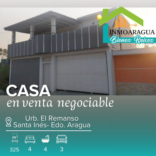 Casa En Venta/ El Remanso, Santa Inés/ Yp1390