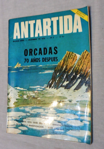 Revista Antartida Nº 5 Diciembre De 1974