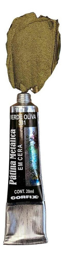 Patina Metalica Em Cera Corfix 331 Verde Oliva 20ml