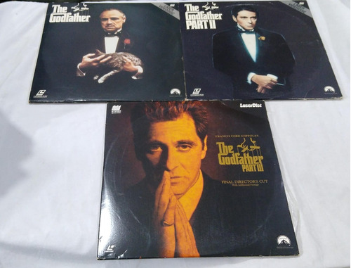 Ld Laserdisc - The Godfather - Part I Ii Iii - 3 Discos