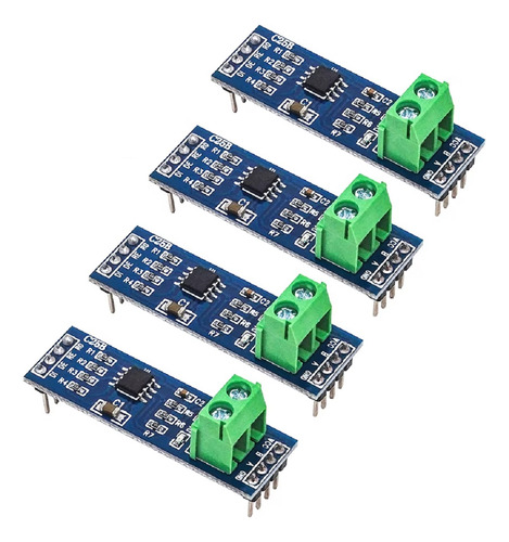 4x Módulo Conversor Max485 Rs232 Ttl Para Rs485