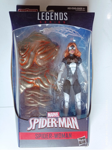 Spider-woman Marvel Legends Molten Baf