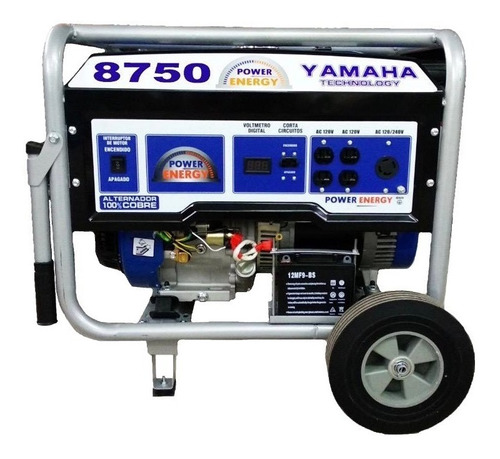 Generador Planta De Luz A Gasolina 8750w Yamaha Technology