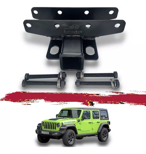 Par Grilletes Gris Arrastre Tiron 3/4 Jeep Wrangler Offroad