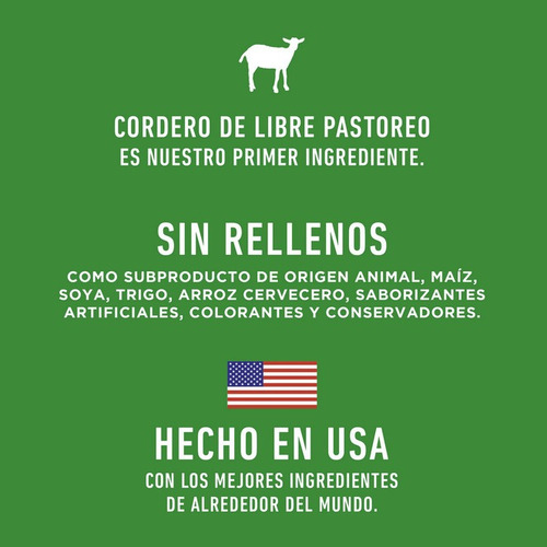 Imagen 4 de 5 de Croquetas Instinct Be Natural Cordero 10.8 Kg Perros Adultos