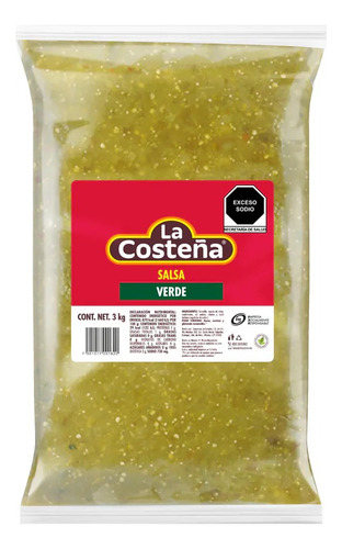 Salsa Verde La Costeña Casera 24 Kgs