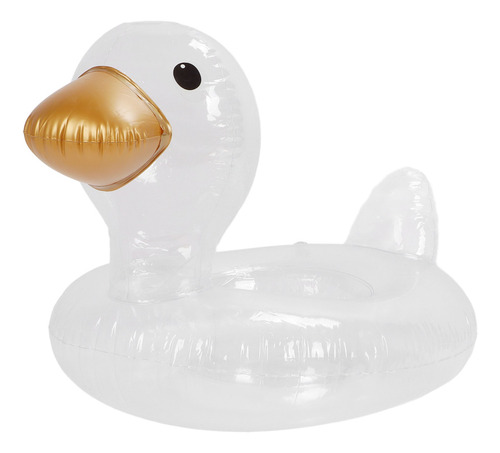 Anillos De Natación Transparentes Con Apariencia De Pato, Se