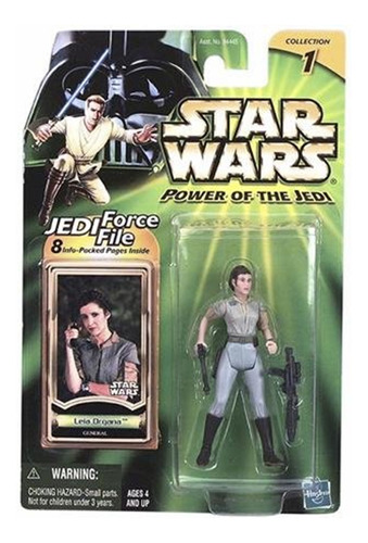 Star Wars: Power Of The Jedi Leia Organa (general) Figura D.