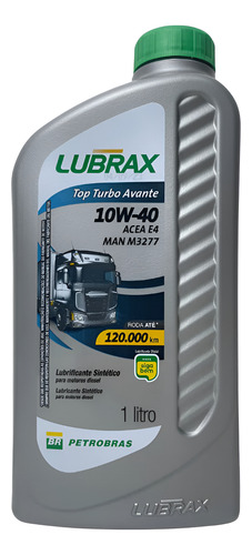 Óleo Lubrax Sintético 10w40 Top Turbo Avante 1l - Kit 5l