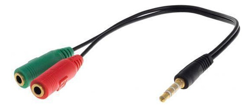 2 Adaptador De Conector De 3,5 Mm, Cable De Sonido Divisor